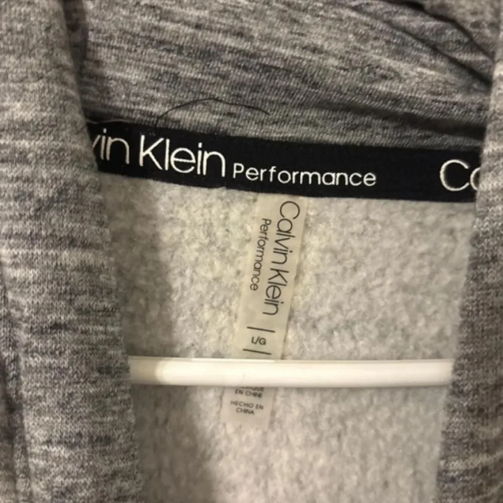 Calvin-klein-sportswear Women's Grey Hoodie - Picture 3 of 4